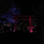 ZenFone Goで撮影した下鴨神社ライトアップの写真